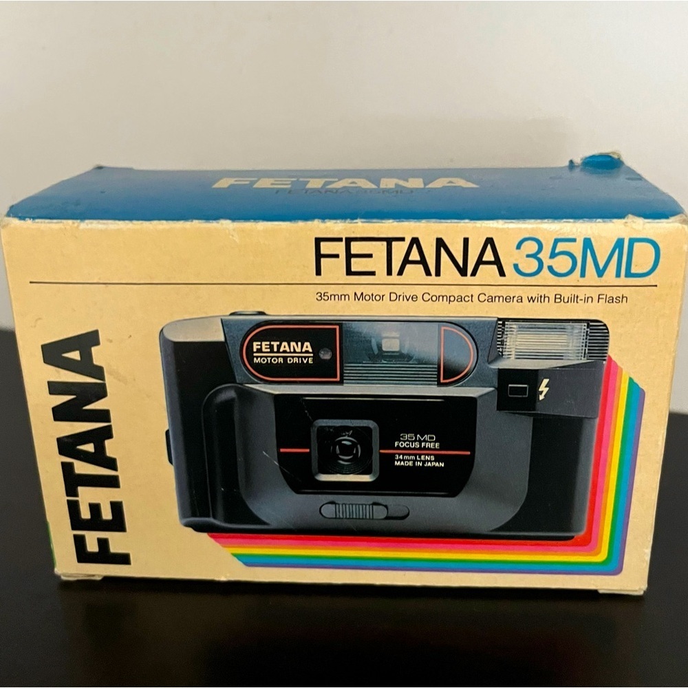 FETANA 35FT Vintage Point & Shoot Manual 35mm Film Reusable Camera - Wit…​